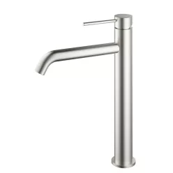   AREZZO design NOVA magasított mosdócsaptelep, szálcsiszolt nikkel