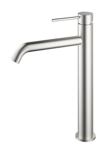 AREZZO design NOVA magasított mosdócsaptelep, szálcsiszolt nikkel