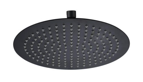 AREZZO design Slim Round 30 cm kerek esőztető matt fekete AR-3002MB