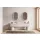 AREZZO design FRAME OVAL LED tükör, szálcsiszolt arany