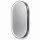 AREZZO design FRAME OVAL LED tükör, gun metal