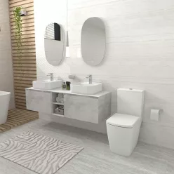   AREZZO design MONTANA kombi wc alsós/hátsó kifolyású, rimless AR-502R (2 doboz)