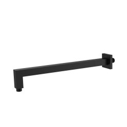   AREZZO design Square 40 cm-es szögletes zuhanykar matt fekete AR-6000MB
