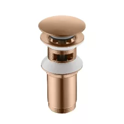   AREZZO design Click-clack lefolyó, szálcsiszolt bronz AR-726BB