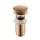 AREZZO design Click-clack lefolyó, szálcsiszolt bronz AR-726BB