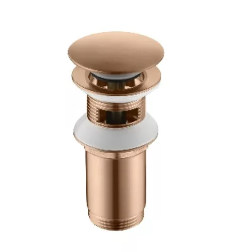 AREZZO design Click-clack lefolyó, szálcsiszolt bronz AR-726BB