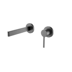 AREZZO design ELEGANT fali mosdócsaptelep, gun metal