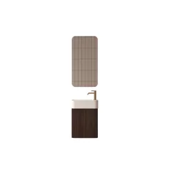 AREZZO design SORELLA 45 cm-es alsószekrény 1 ajtó, dió