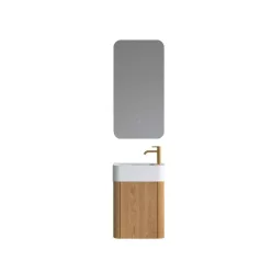   AREZZO design SORELLA 45 cm-es alsószekrény 1 ajtó, tölgy