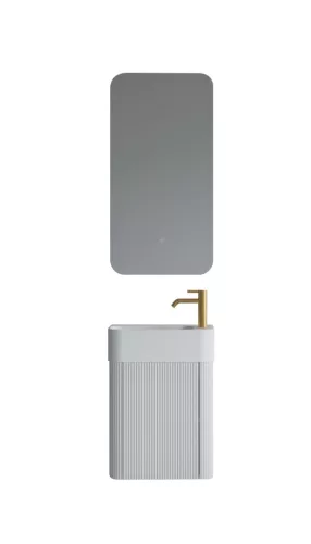 AREZZO design SORELLA 45 cm-es alsószekrény 1 ajtó, matt fehér