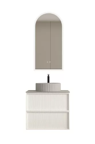 AREZZO design SAVONA 60 cm-es alsószekrény 2 fiók, matt fehér