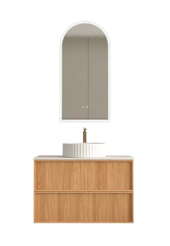 AREZZO design SAVONA 80 cm-es alsószekrény 2 fiók, tölgy