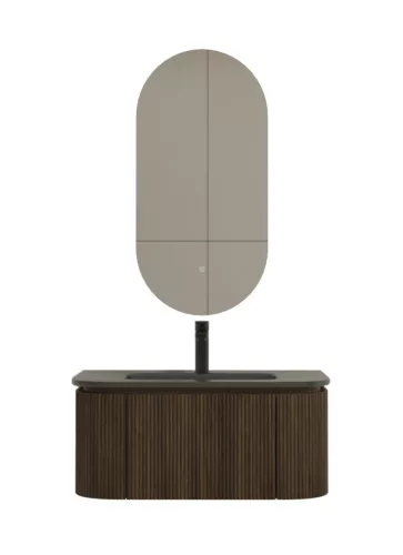 AREZZO design SIERRA 80 cm-es alsószekrény 1 fiók, 2 ajtó, dió