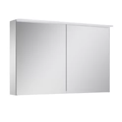   AREZZO design Tükrös szekrény PREMIUM 100,2 ajtó + TECHNOBOX+ LED LÁMPA PANEL