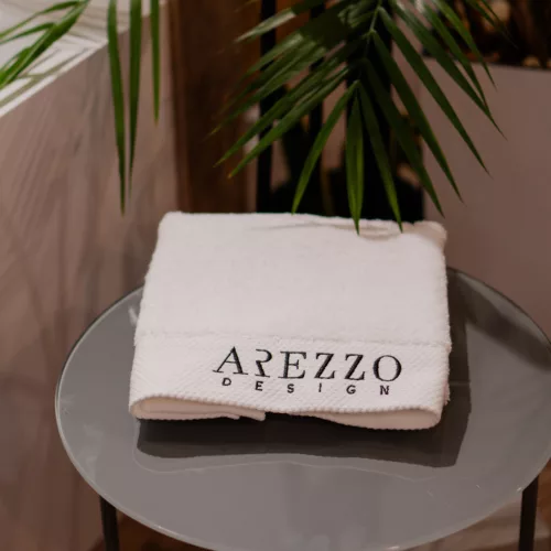AREZZO design PURE COTTON kéztörlő 50 x 100 cm, fehér