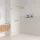 AREZZO design CLEAR walk-in zuhanyfal BAL, bordázott 900x2000