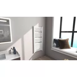   AREZZO design DUO WHITE 1200X500 törölközőszárítós radiátor AR-DU12050W