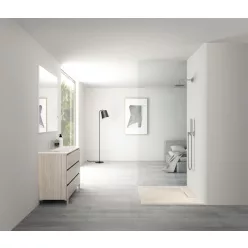   AREZZO design STONE pala hatású öntött márvány zuhanytálca, 90x90 cm-es, beige (2 doboz)