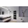 AREZZO design FLAT BLACK 1500x500 törölközőszárítós radiátor AR-FB15050