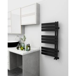   AREZZO design HORIZONT BLACK 900X500 törölközőszárítós radiátor AR-HB9050