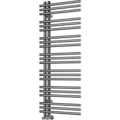   AREZZO design LINEAR GUN METAL 1200x500 törölközőszárító radiátor AR-LR12050GM
