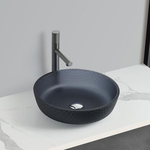 AREZZO design RUBEN üvegmosdó, matt szürke