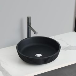 AREZZO design AVEX üvegmosdó, matt fekete
