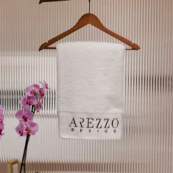 AREZZO design PURE COTTON fürdőlepedő 70 x 140 cm, fehér