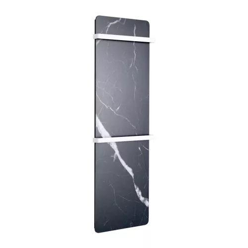 AREZZO design STONELINE 900x300 kőhatású törölközőszárító radiátor, fekete