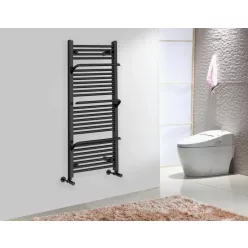   AREZZO design SMART BLACK 1200x500 törölközőszárítós radiátor AR-SM12050A