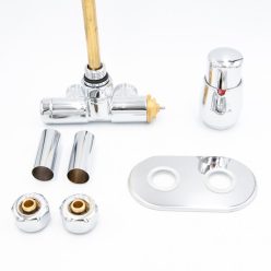   AREZZO design SPEARPEX/UNICO radiátor szelep króm, jobb AR-SPEARPEX-CR-R