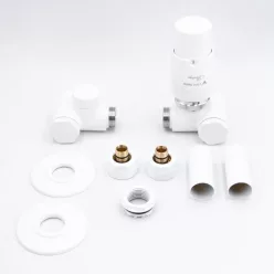   AREZZO design VARIOPEX/INTEGRA radiátor szelep fehér, jobb AR-VARIOPEX-W-R