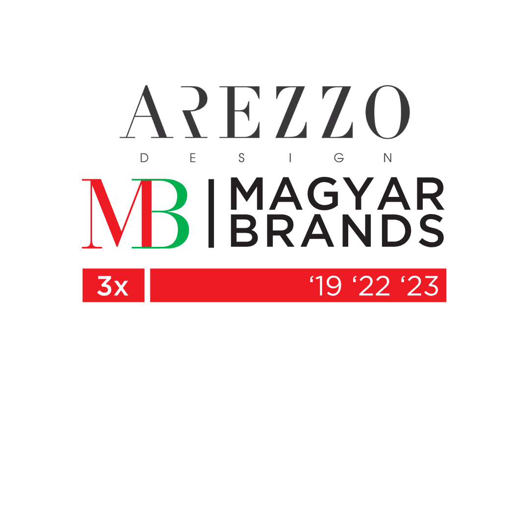 HÁROMSZOROS MAGYAR BRANDS DÍJJAL RENDELKEZIK MÁR AZ AREZZO DESIGN!