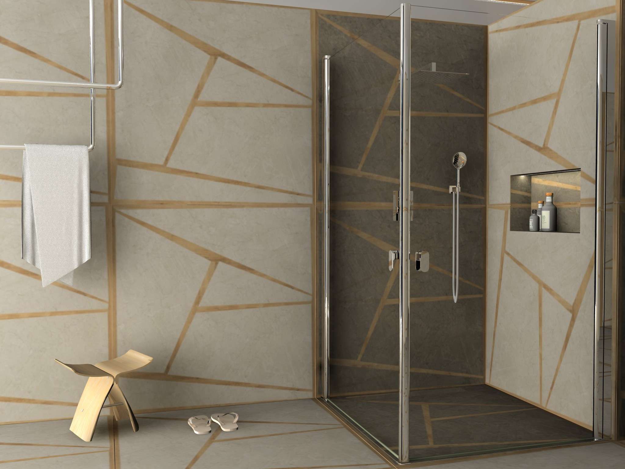 ÚJABB ÚJDONSÁGUNK - AREZZO DESIGN FALSÍK ALATTI ZUHANYSZETTEK